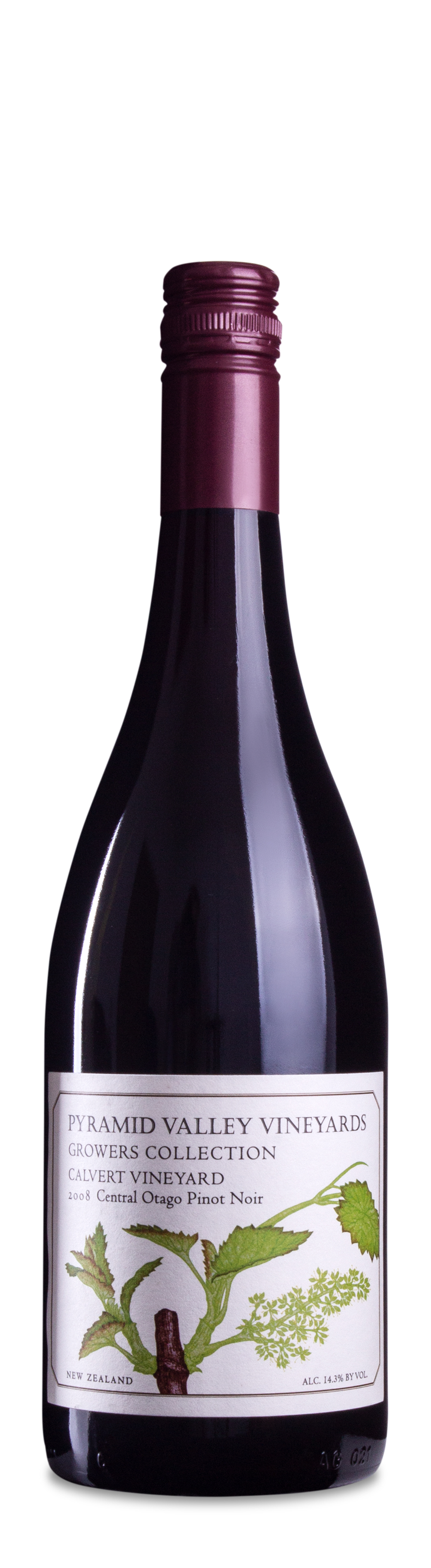 2008 Pyramid Valley Vineyard Calvert Vineyard Pinot Noir